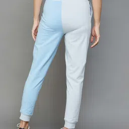 KAPPA Blue Cotton Printed Joggers image 2