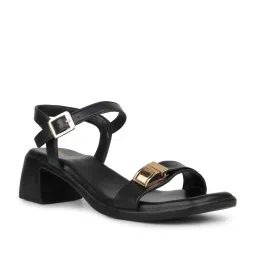Inc.5 Women's Black Ankle Strap Sandals image 2