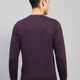 Monte Carlo Purple Regular Fit Printed T-Shirt image 2
