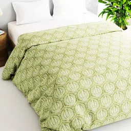 Bianca Victoria- Winter Sage Cotton Geometric Double Comforter image 2