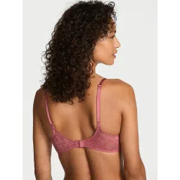 victoria's secret intimates Victoria's Secret Dream Angels Lace Wireless Push-Up Bra Pink image 2