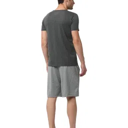 Vimal Jonney Grey T-Shirt & Shorts image 2