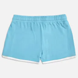 Kidsville Turquoise Printed Shorts image 2