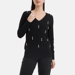 Kazo Black Embellished Pullover-picture-2