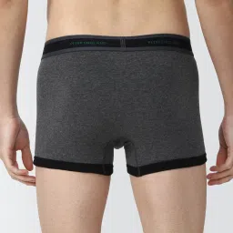 Peter England Black Striped Trunks - Pack of 2 image 4