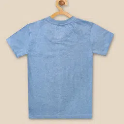 Kidsville Blue Graphic Print T-Shirt image 2