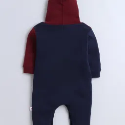 Bumzee Boys Multi Cotton Color Block Sleepsuit image 2