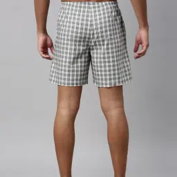 Levi's Grey Cotton Regular Fit Checks Boxers image 2
