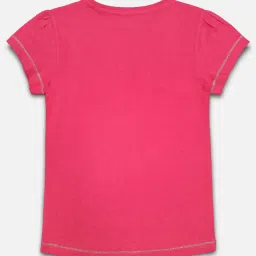 Kidsville Pink Printed T-Shirt image 2