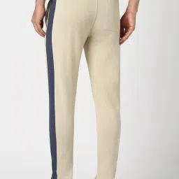 Peter England Beige Regular Fit Printed Trackpants image 2