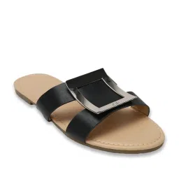 Allen Solly Women's Black Casual Sandals image 2
