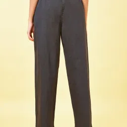 Honey by Pantaloons Black Graphic Pants image 2