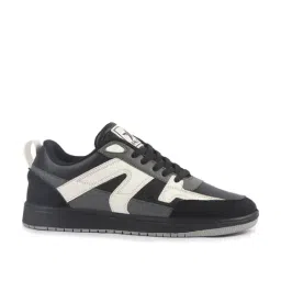 FAUSTO Men's Black Casual Sneakers image 2