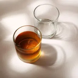 Wonderchef Transparent Glass Whisky Cortina Dof Tumbler 400 ml - Set of 6 image 2