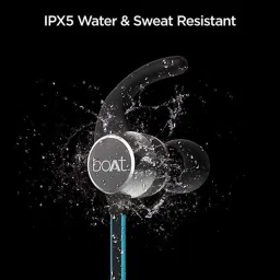 boAt Rockerz 255 IPX 5 Certified Bluetooth Earphone with 6 Hours Playback (Deep Sky Blue) image 2