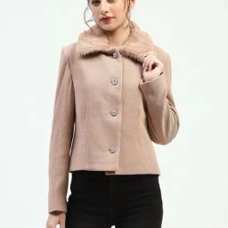 Madame Beige Regular Fit Jacket-picture-24