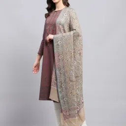 Monte Carlo Multicolor Floral Print Shawl image 2