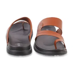 J. Fontini by Mochi Men's Tan Toe Ring Sandals image 5