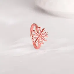 GIVA 925 Sterling Silver Rose Gold Ring for Women-image-96