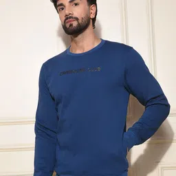 Crimsoune Club Men Typography Printed Pullover Sweatshirt-picture-24