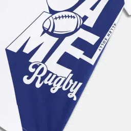 Allen Solly Boys White Cotton Printed T-Shirt image 4