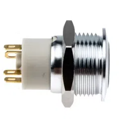RS PRO Illuminated Push Button Switch Latching 16 mm SPST Blue LED 36 V DC, 1759154 image 3