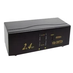 Techut VGA Switch 2 Input 4 Output 1920x1440 Pixels DC 9 V 250 MHz, THT-268-picture-44
