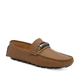 Giorgio Men's Tan Casual Loafers image 1