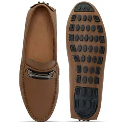 Giorgio Men's Tan Casual Loafers image 3