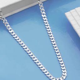 Zavya The Classic Silver-Plated Linkage 925 Sterling Silver Chain for Men-picture-26