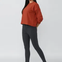 Van Heusen Maroon Sweatshirt image 4