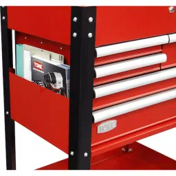 TONE Tool Cabin 775x515x1100 mm and 127 mm Caster Dia., TC1951R image 2