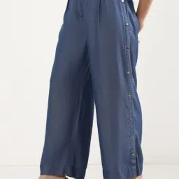 Elleven from Aurelia Blue Mid Rise Palazzos image 5