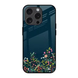 QRIOH Floral Printed iPhone 15 Pro Back Case Mobile Accessories-picture-22