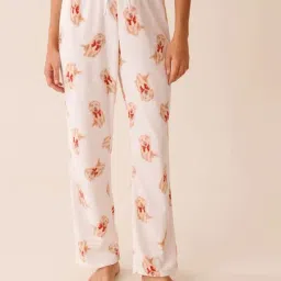 La Vie En Rose Dog Print Micropolar Pyjama Set image 3