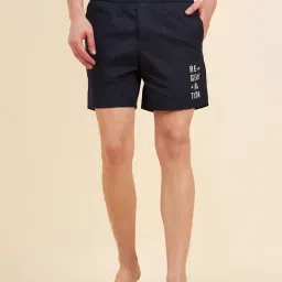 Sweet Dreams Navy Cotton Regular Fit Boxers-image-28