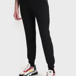 Bewakoof Black Regular Fit Joggers-picture-38