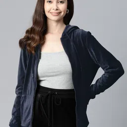 Marks & Spencer Velvet Finish Hooded Sweatshirt-picture-28