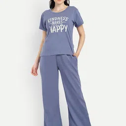 Bedtime story Women Printed Pure Cotton Night suit-picture-27