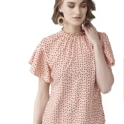 Style Quotient Pink & Black Printed Top-picture-13