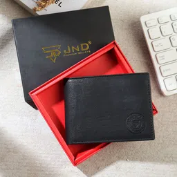 CRAFT LINE Men Solid Leather Two Fold Wallet-picture-25