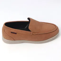 Pine Kids Slip On Formal Loafers - Brown image 4
