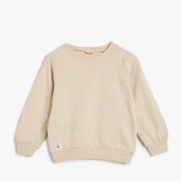 Koton Boys Solid Round Neck Cotton Pullover Sweatshirt-picture-52