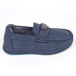Pine Kids Slip On Loafers - Navy Blue image 5