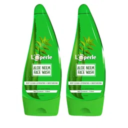 LOPERLE Set of 2 Purifying Aloe Neem Face Wash with Lemon Extract - 110 ml each-picture-26