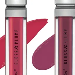 ME-ON Set Of 2 Gloss & Plump Long-Lasting Lip Gloss 3ml Each - Shades 11 & 12 image 2