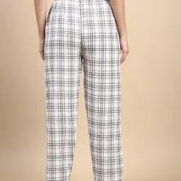 Kryptic Green & Beige Cotton Relaxed Fit Printed Lounge Pants - Pack of 2 image 2