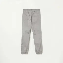 Fame Forever by Lifestyle Kids Grey Cotton Regular Fit Joggers image 2