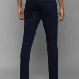 Allen Solly Navy Skinny Fit Lightly Washed Jeans image 2