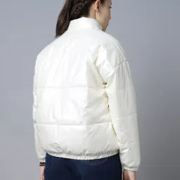 High Star White Regular Fit Puffer Jacket image 2